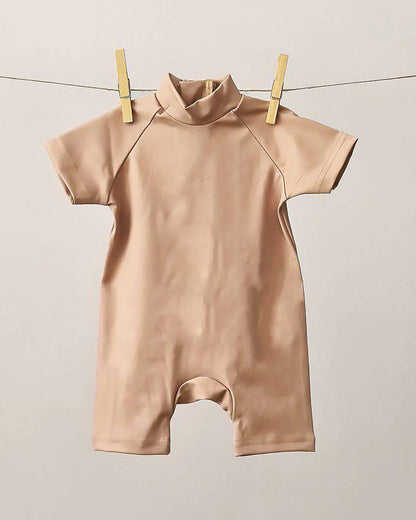 Baby Swim Playsuit - UPF50+ - Beige - Petit Filippe