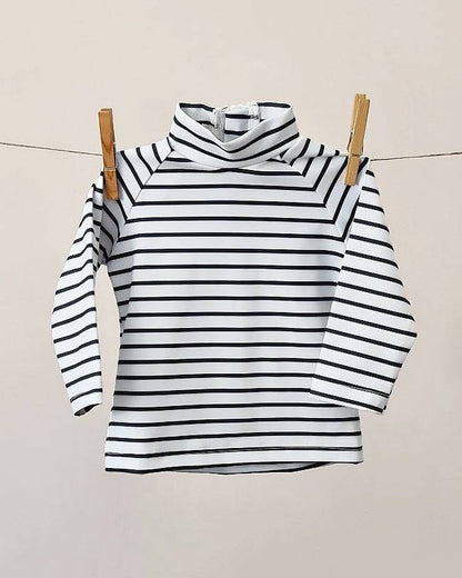 Baby Swim Shirt - UPF50+ - Breton Stripes - Petit Filippe
