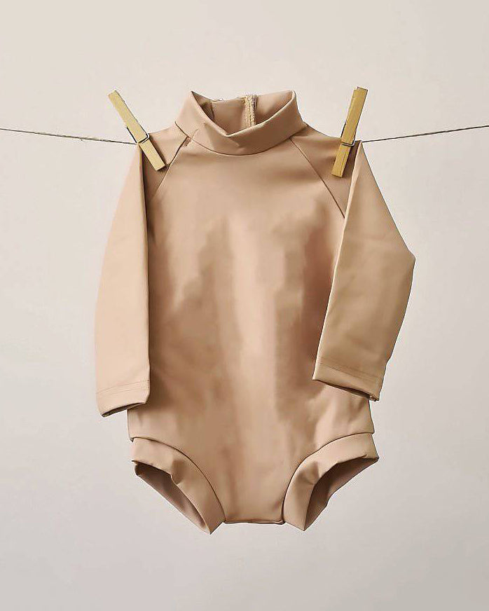 Baby Swimsuit - UPF50+ - Beige - Petit Filippe