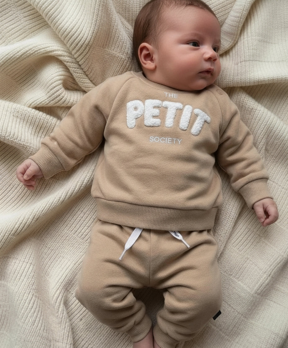 Sweatshirt - The Petit Society - Beige - Petit Filippe