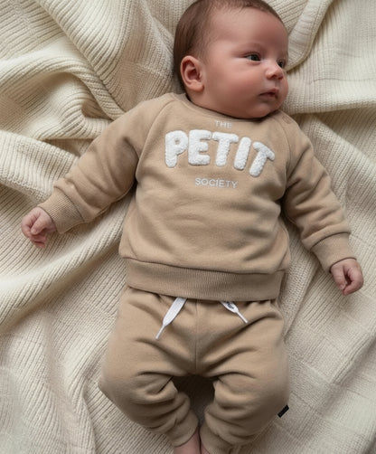 Sweatshirt - The Petit Society - Beige - Petit Filippe