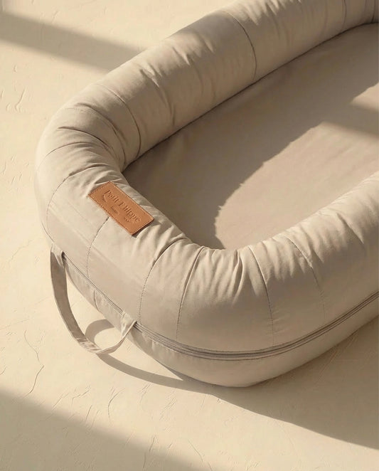 Baby Nest Cover - Oatmeal - Petit Filippe