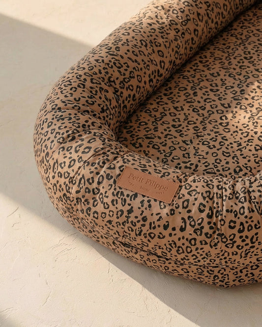 Baby Nest Cover - Leopard - Petit Filippe