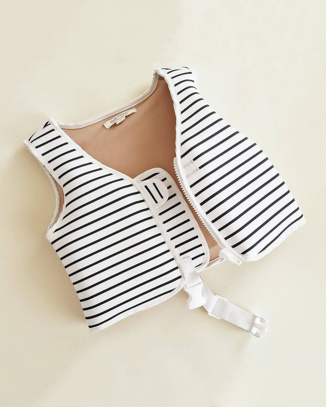 Swim Vest - 1-2y - Breton Stripes - Petit Filippe