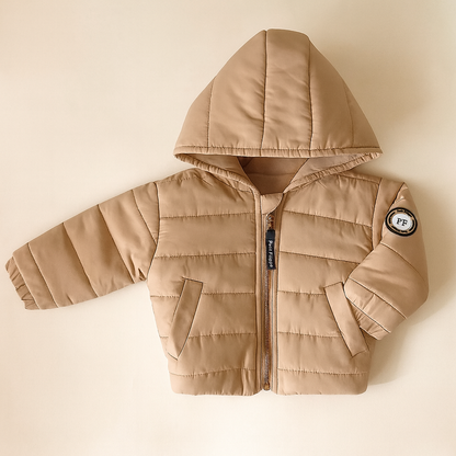 Puffer Jacket - Camel