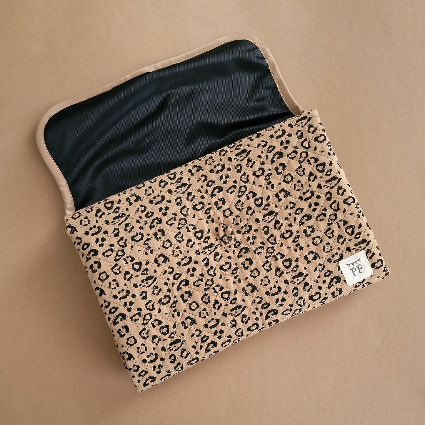 Quilted Changing Mat - Leopard - Petit Filippe