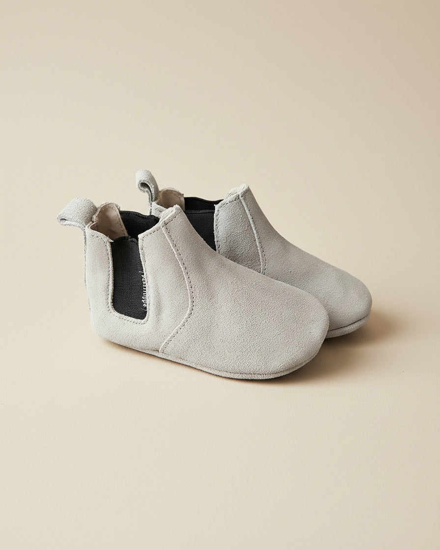Baby - Chelsea Booties - Grey Rocks! - Petit Filippe