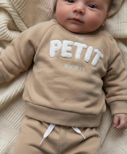 Sweatshirt - The Petit Society - Beige - Petit Filippe