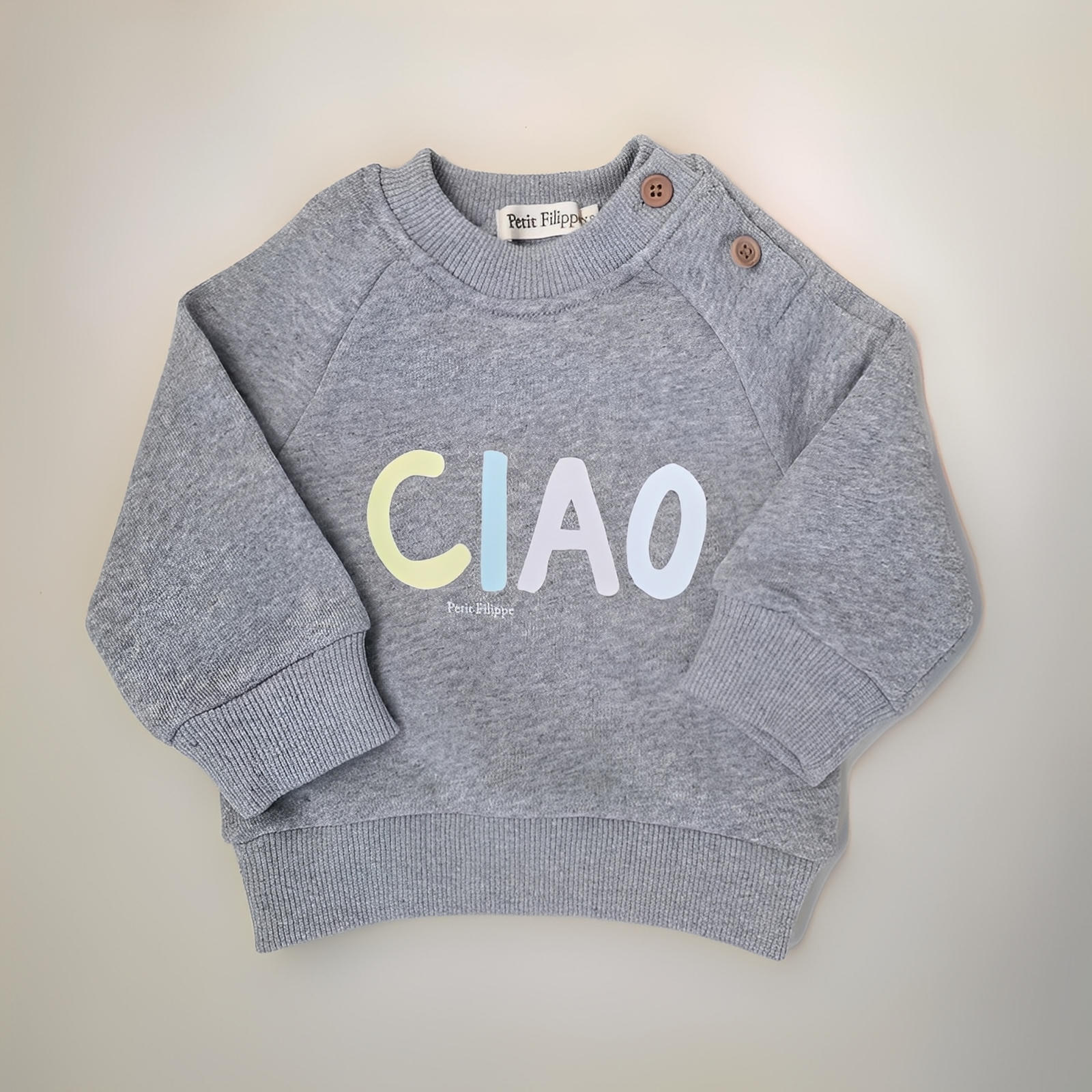 Sweatshirt - Ciao - Grey - Petit Filippe
