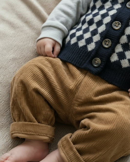 Corduroy Pants - Caramel