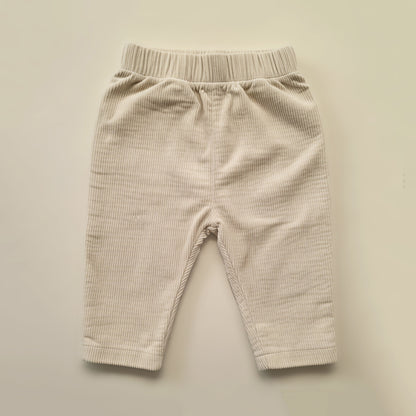 Corduroy Pants - Ecru