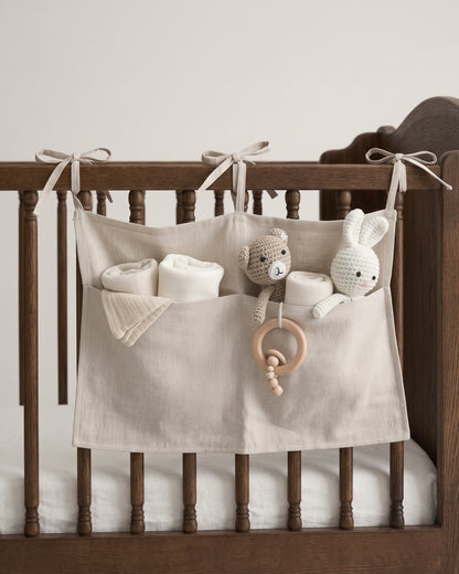 Crib Organizer - Cotton - Natural - Petit Filippe