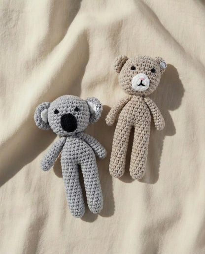 Crochet Cuddly Friends - Cotton - Set of 2 - Petit Filippe