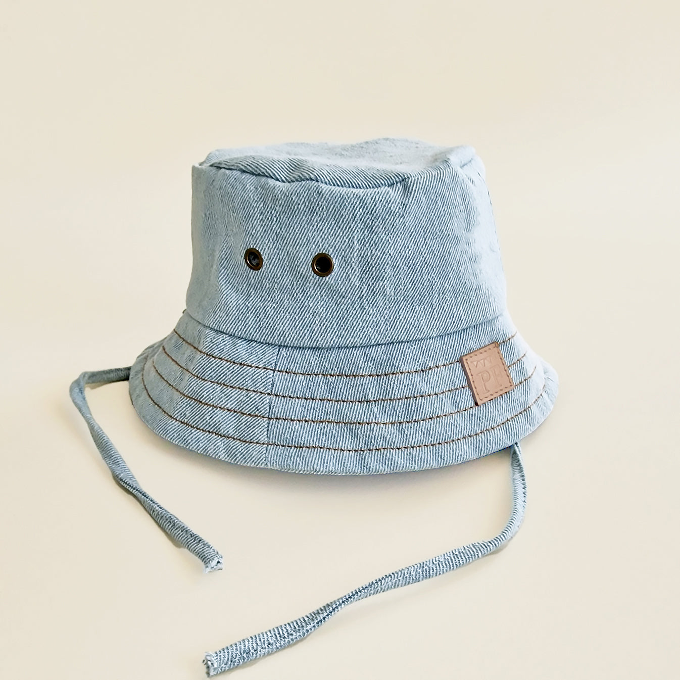 Denim - Bucket Hat - Misty Blue - Petit Filippe