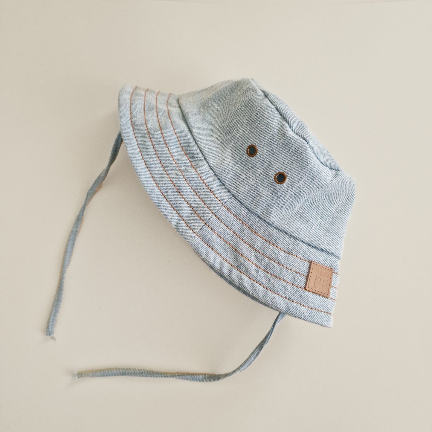 Denim - Bucket Hat - Misty Blue - Petit Filippe