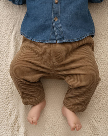 Corduroy Pants - Caramel