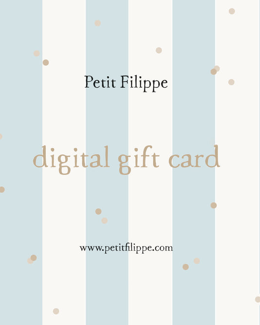 Petit Filippe Geschenkkarte - Digital