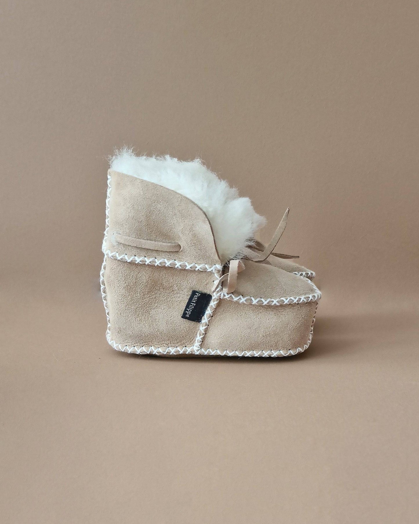Baby - Lammy Booties - Light Beige - Petit Filippe