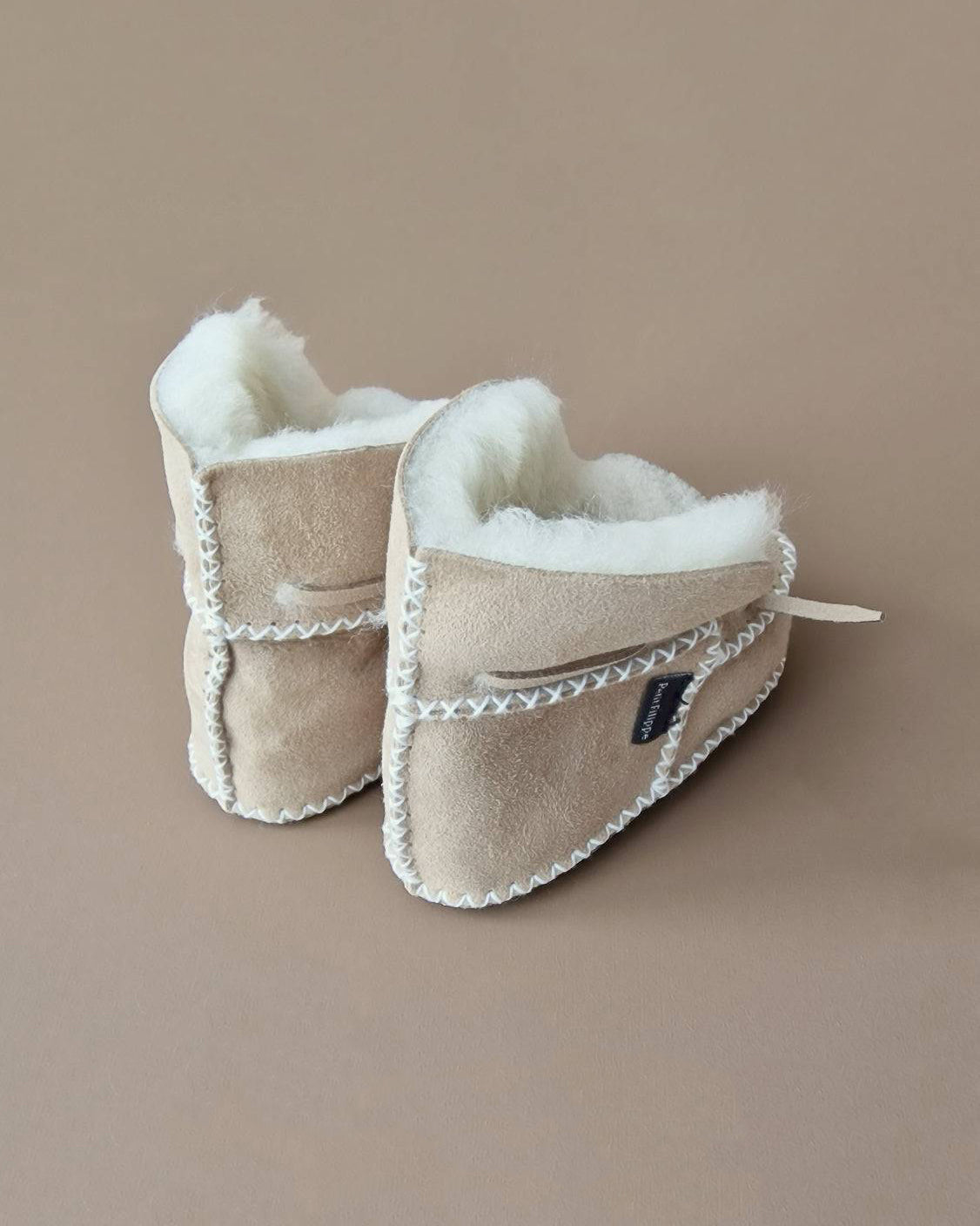 Baby - Lammy Booties - Light Beige - Petit Filippe