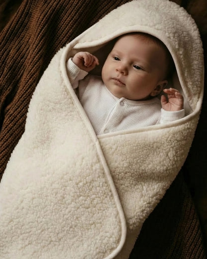 Couverture enveloppante bébé - Laine mérinos