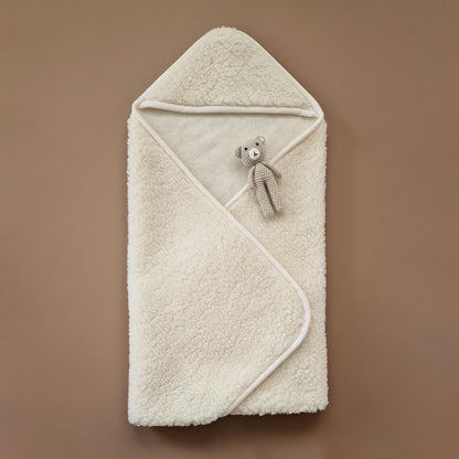 Baby Wrap Blanket - Merino Wool - Petit Filippe