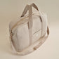 Quilted Mommy Bag - Oatmeal - Petit Filippe