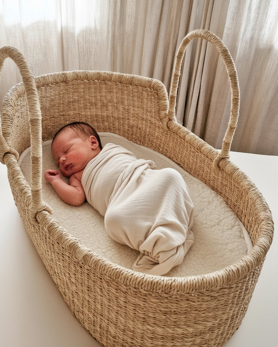 Sous-couche en laine mérinos - Taille couffin