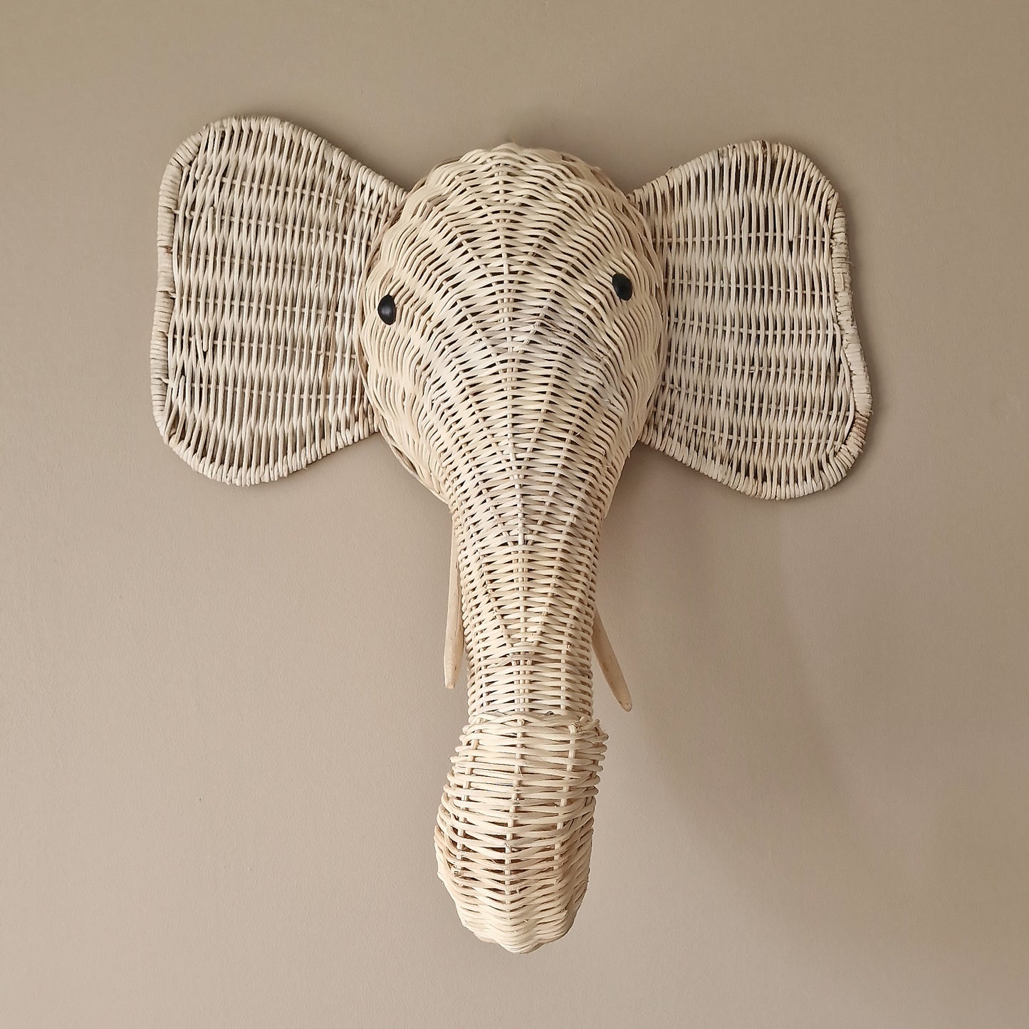 Rattan Wall Decoration - Elephant - Petit Filippe