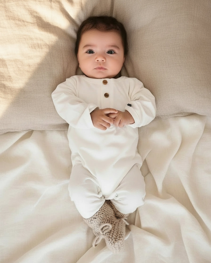 Playsuit - Ivory - Petit Filippe