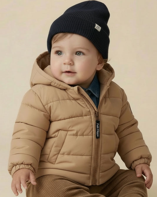 Puffer Jacket - Camel