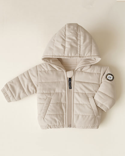 Puffer Jacket - Oatmeal - Petit Filippe