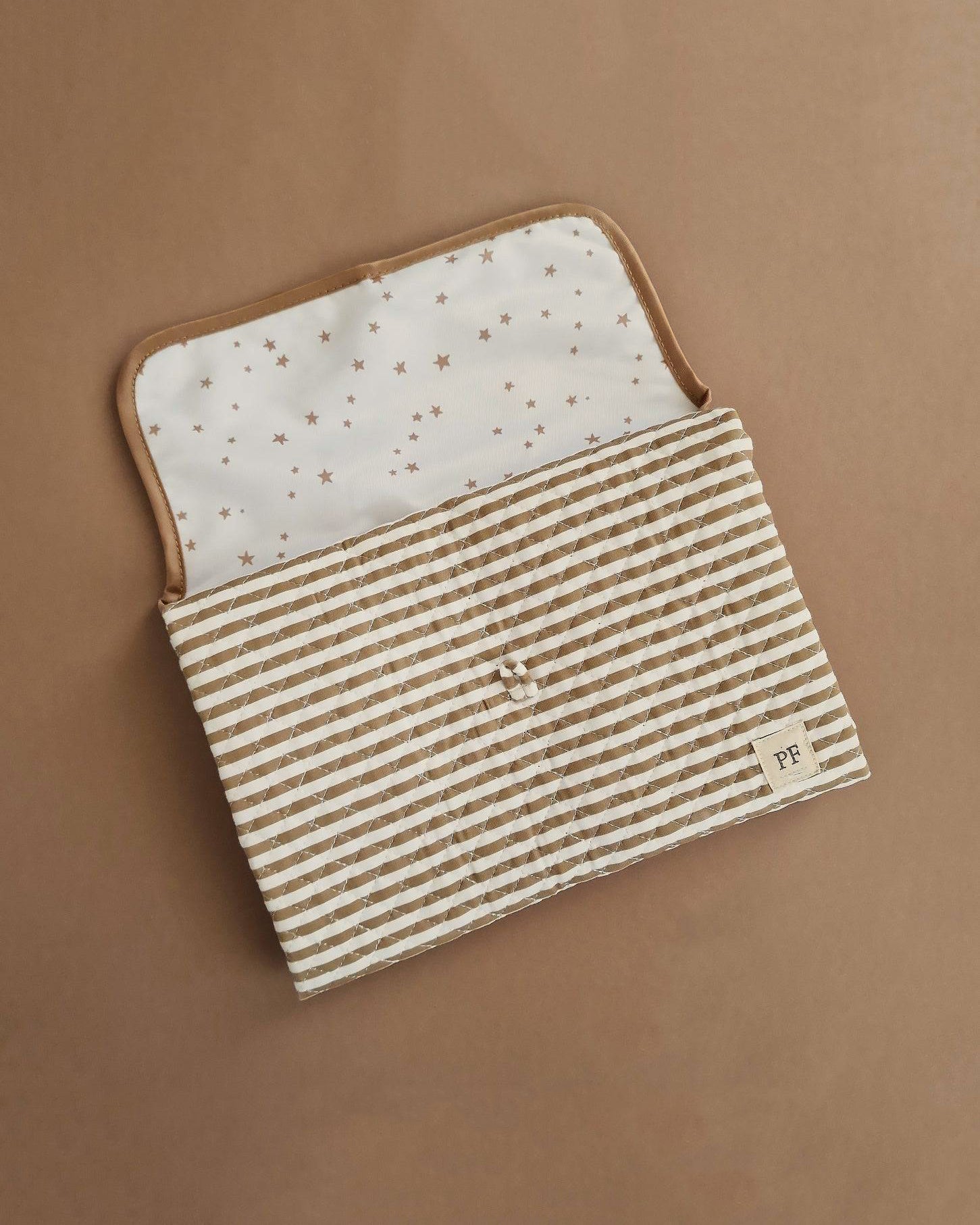 Quilted Changing Mat - Striped - Petit Filippe