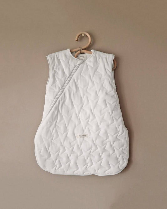 Quilted Sleeping Bag With Detachable Sleeves - Ivory - Petit Filippe