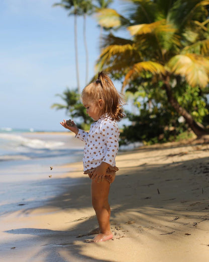 Baby Swim Shirt - UPF50+ - Dots