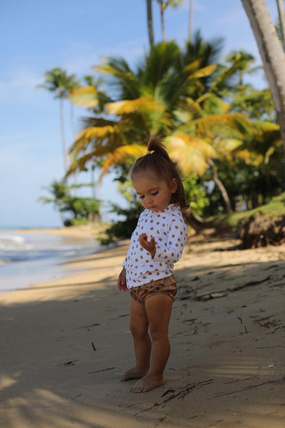 Baby Swim Shirt - UPF50+ - Dots