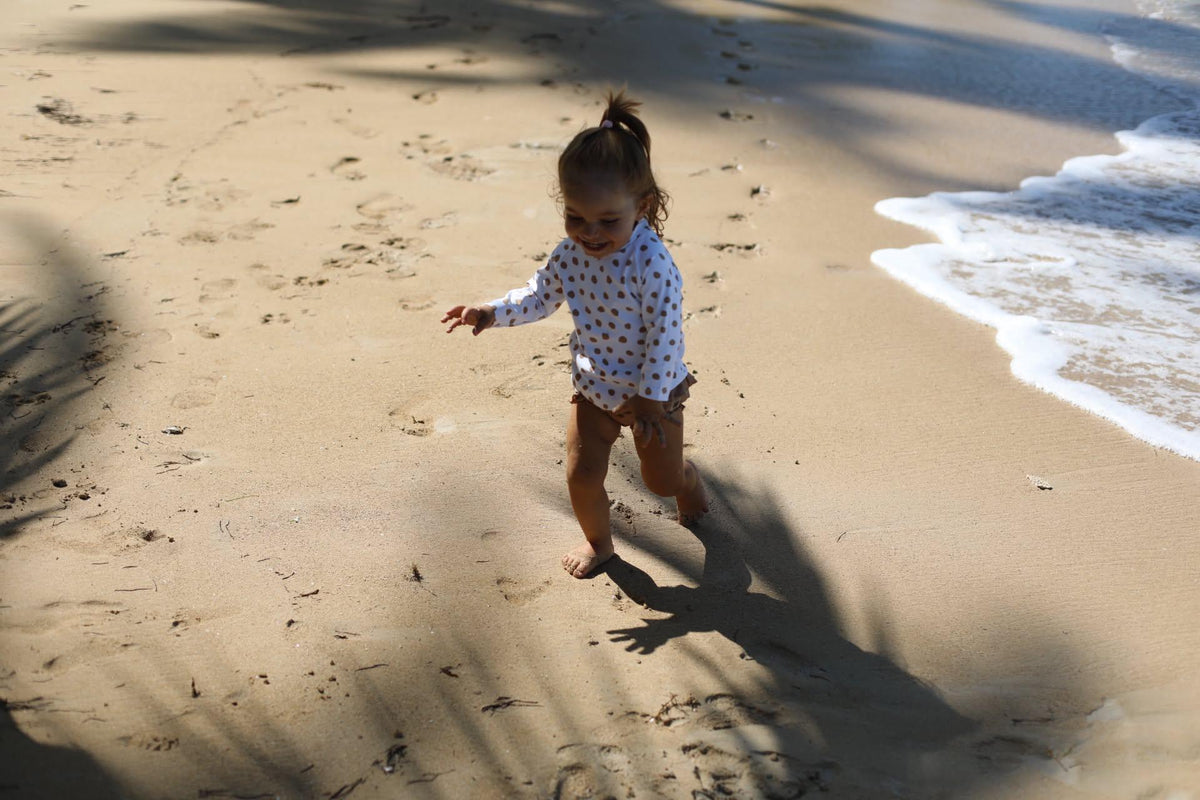 Baby Swim Shirt - UPF50+ - Dots