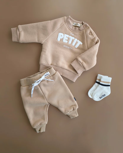 Sweatshirt - The Petit Society - Beige - Petit Filippe