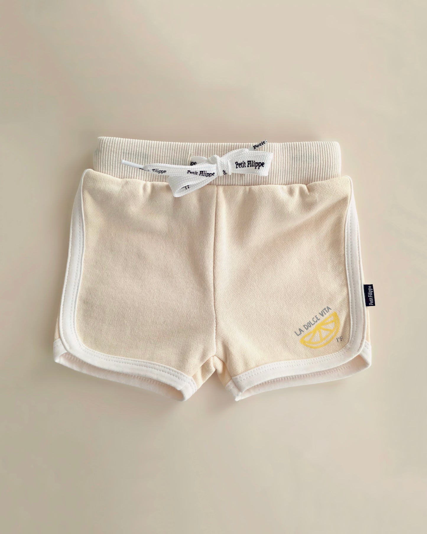 Shorts - La Dolce Vita - Butter Yellow - Petit Filippe