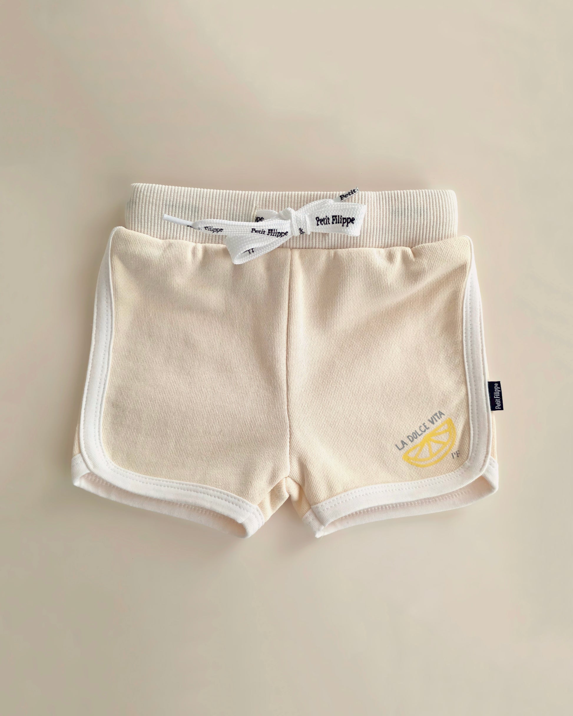 Shorts - La Dolce Vita - Butter Yellow - Petit Filippe