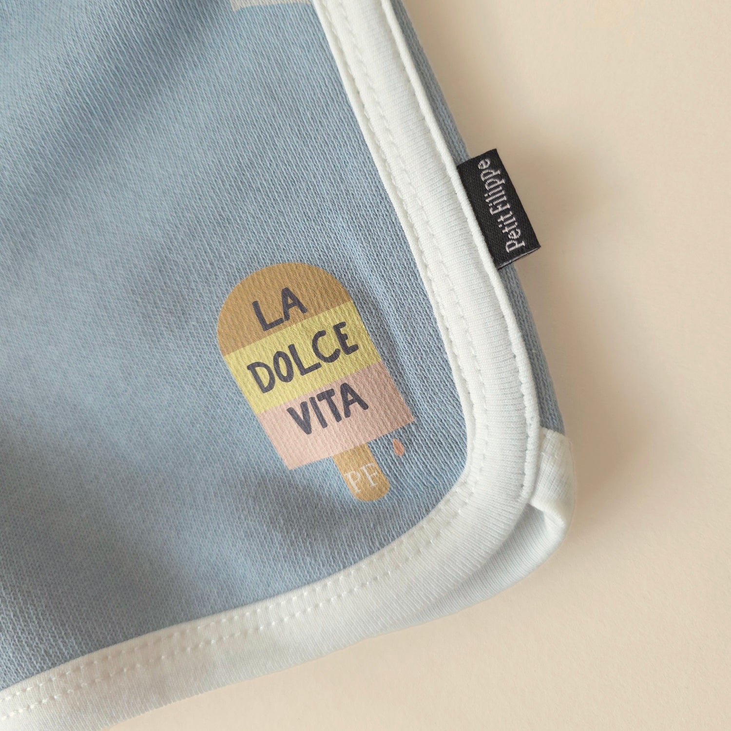 Shorts - La Dolce Vita - Steel Blue - Petit Filippe