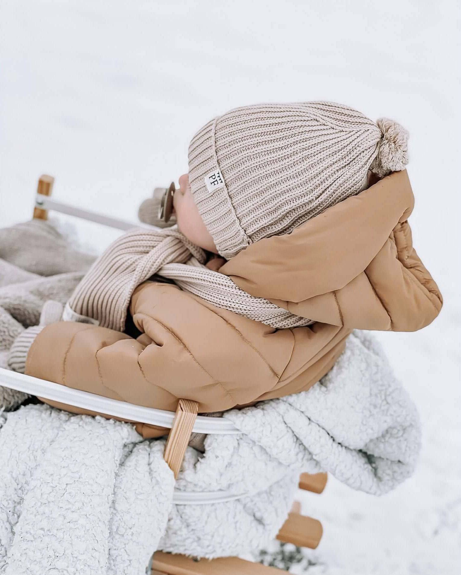 Snowsuit - Camel - Petit Filippe