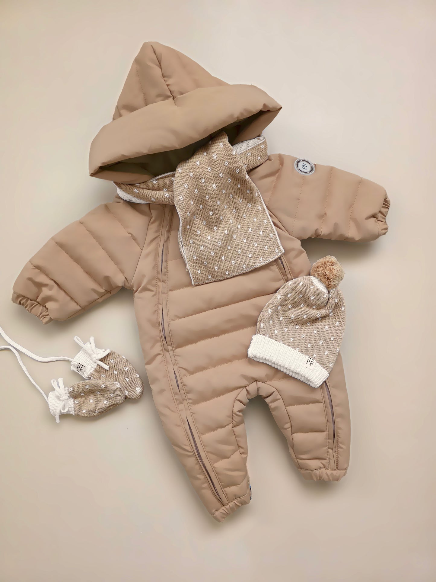 Snowsuit - Camel - Petit Filippe