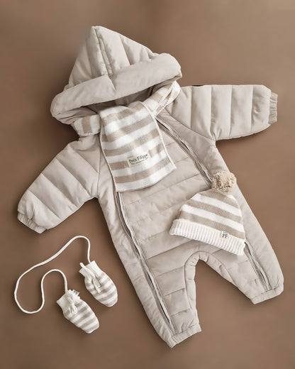 Snowsuit - Oatmeal - Petit Filippe