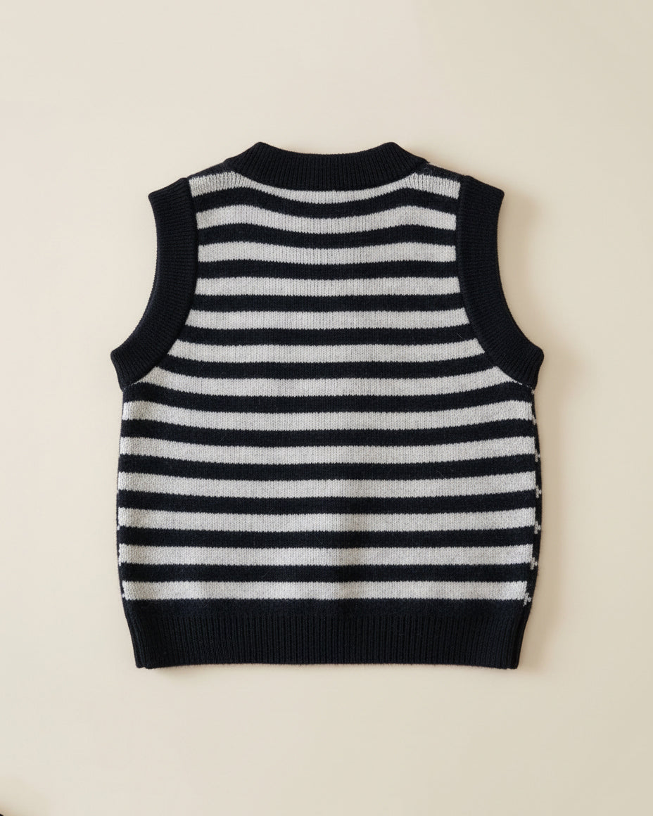 Preppy Spencer - Merino Wool - Night Blue