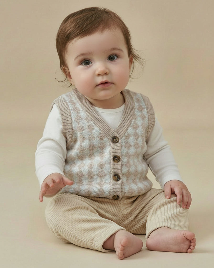 Preppy Spencer - Merino Wool - Oat