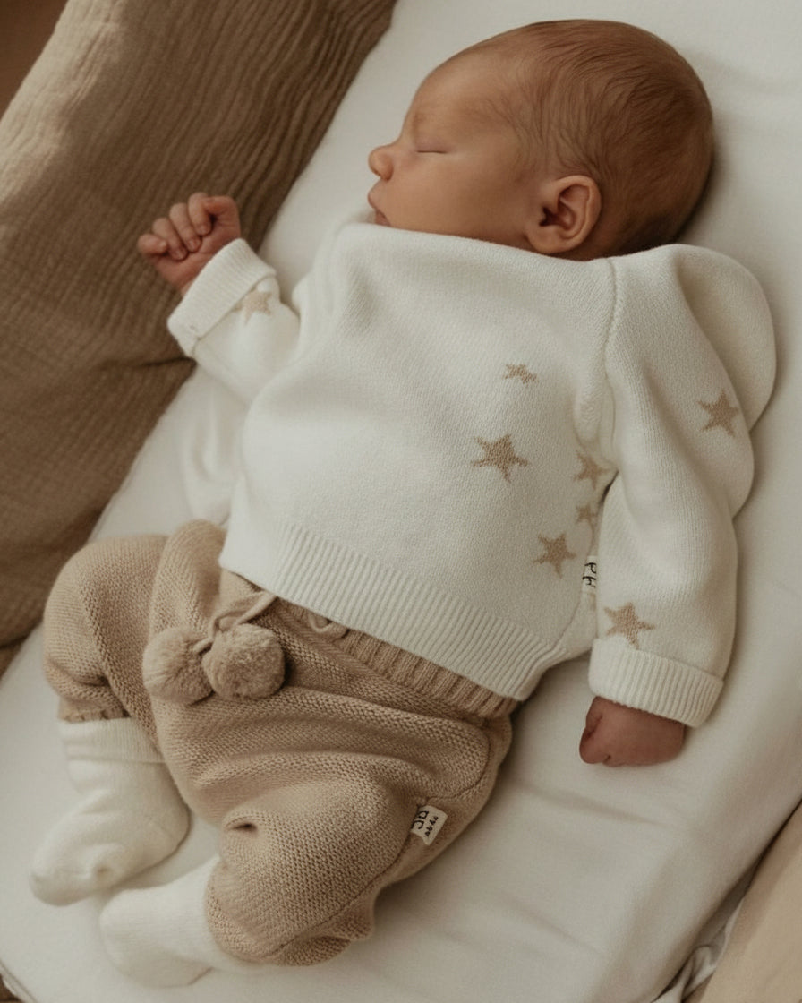 Starry Sweater - Cotton - Ivory - Petit Filippe