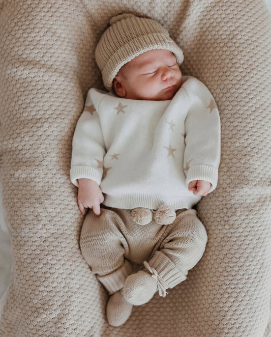 Starry Sweater - Cotton - Ivory - Petit Filippe