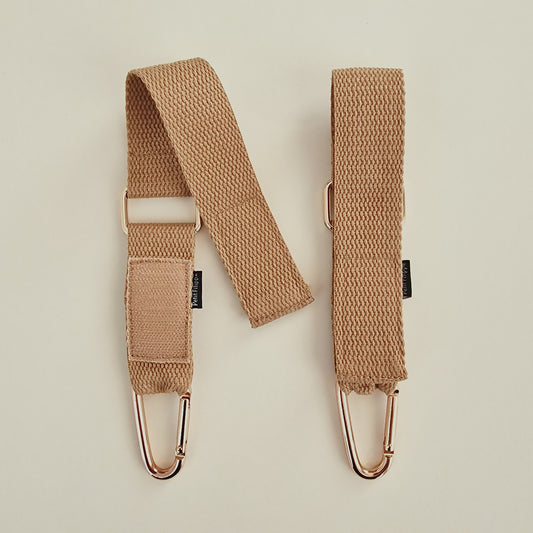 Stroller Clip Set - Beige - Petit Filippe