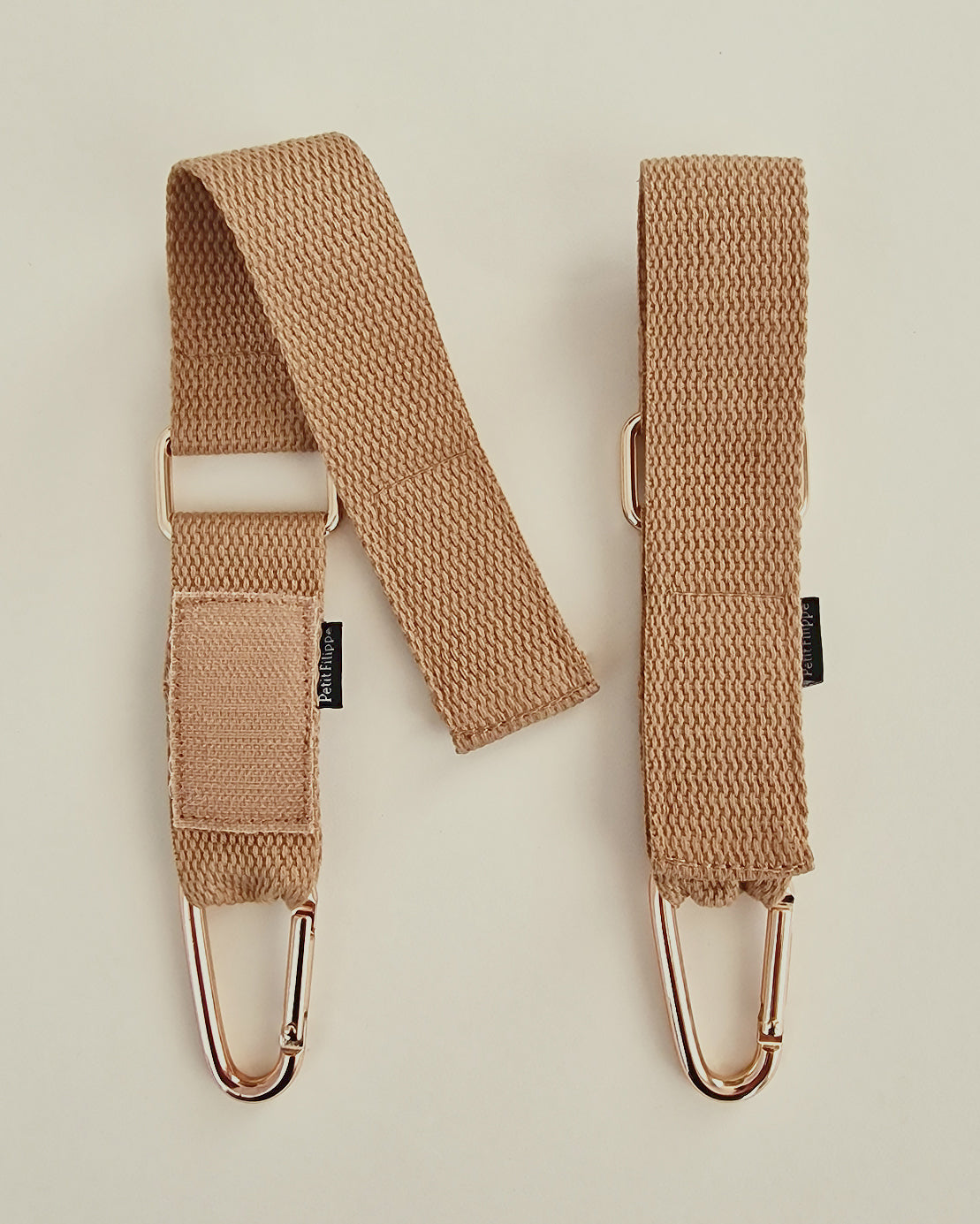 Stroller Clip Set - Beige - Petit Filippe