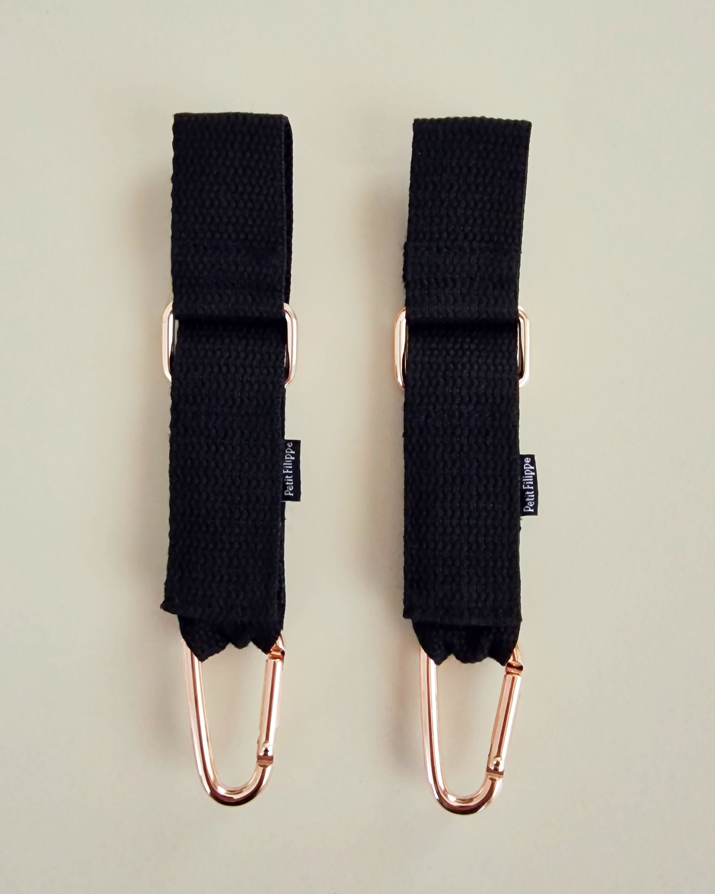 Stroller Clip Set - Black - Petit Filippe